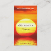 太陽のSun名刺 名刺 (裏面)