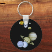 太陽のSystem Keychain -宇宙/天文学 キーホルダー (正面)