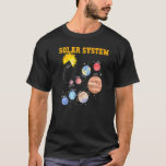 太陽のSystem Sun Planet Science Astronomy System Ma Tシャツ<br><div class="desc">System 太陽の Sun Planet Science Astronomy宇宙マッチング。</div>