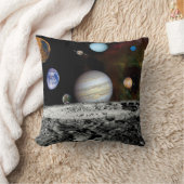 太陽のSystem Voyager Imagesモンタージュ宇宙写真 クッション (ブランケット)