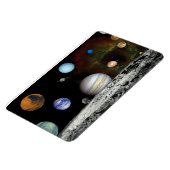 太陽のSystem Voyager Imagesモンタージュ宇宙写真 マグネット (左側)