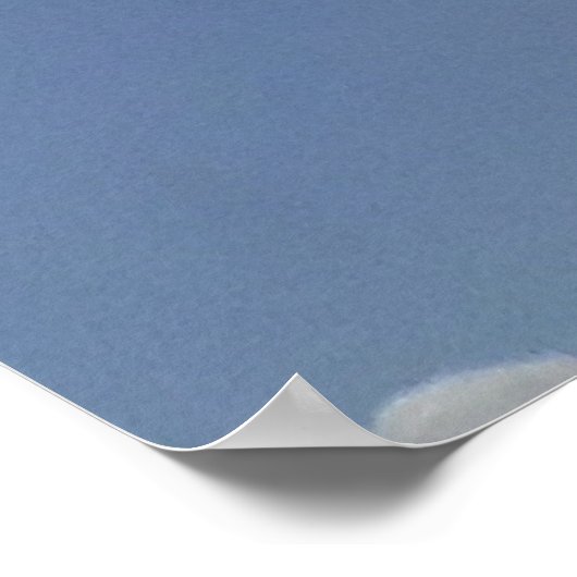 太陽はいつも雲輝くのポスターの後ろに隠れている ポスター (角)