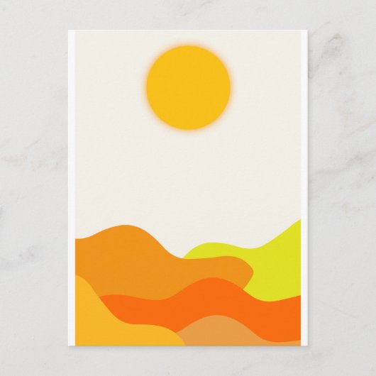 太陽はがき ポストカード (正面)