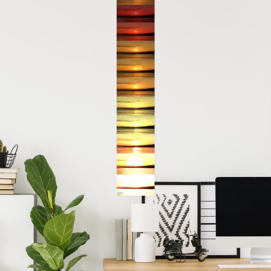 太陽は他の星に置き換えられた ポスター (ホームオフィス)