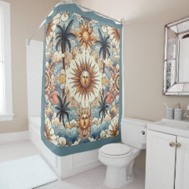 太陽は楽園にいる シャワーカーテン