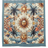 太陽は楽園にいる シャワーカーテン (正面)