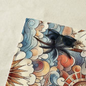 太陽は楽園にいる ビーチタオル (インサイチュ)