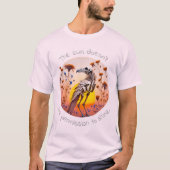 太陽は輝くために許可を求めない 02 Tシャツ (正面)