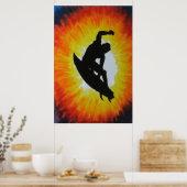 太陽へのおもしろい ポスター (キッチン)