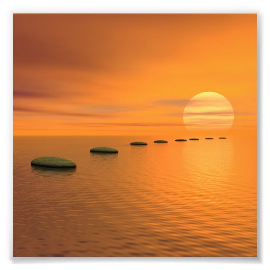 太陽へのステップ フォトプリント            (正面)