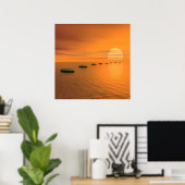 太陽へのステップ ポスター (ホームオフィス)