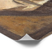 太陽への地球の賛美歌， 1892 ポスター (角)