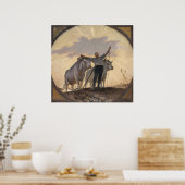 太陽への地球の賛美歌， 1892 ポスター (キッチン)