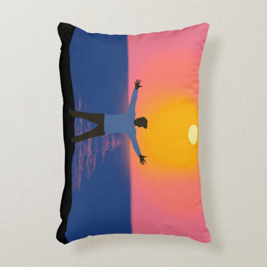 太陽への挨拶 アクセントクッション (正面(垂直))