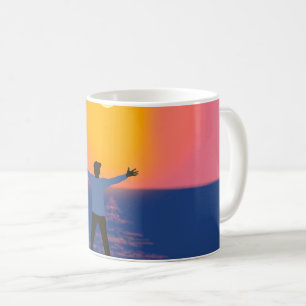 太陽への挨拶 コーヒーマグカップ