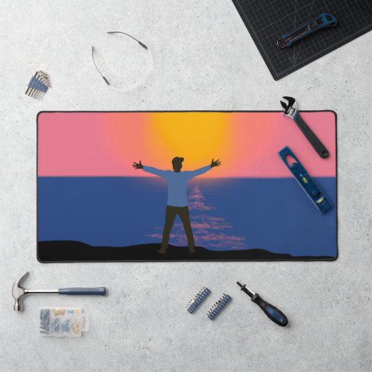 太陽への挨拶 デスクマット (ワークステーション)