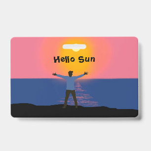 太陽への挨拶 バッジ