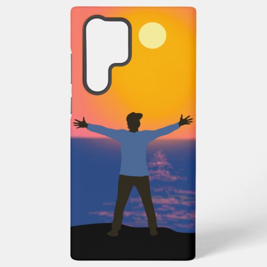 太陽への挨拶 SAMSUNG GALAXYケース (裏面)