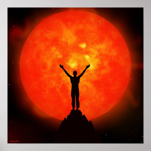 太陽への賛辞 ポスター (正面)