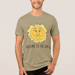 太陽へようこそ メンズトリブレンドTシャツ トライブレンドＴシャツ
