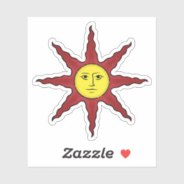 太陽をたたえる シール