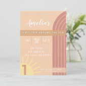 太陽を一周する初めての旅のお誘い 招待状 (スタンド正面)