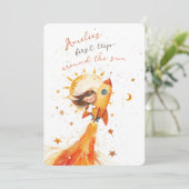 太陽を一周する初めての誕生日 宇宙の冒険 招待状 (スタンド正面)