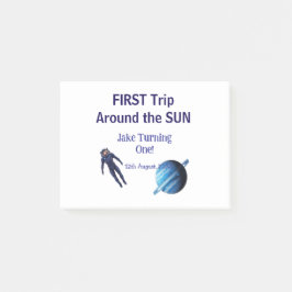 太陽を一周する惑星の宇宙飛行士の誕生日 ポストイット