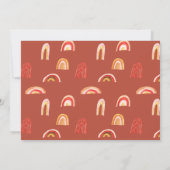 太陽を一周する ファーストトリップ | 1歳の誕生日パーティー 招待状 (裏面)