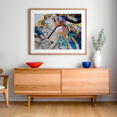 太陽を使って | Kandinsky ポスター