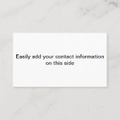 太陽を刻んだコンクリート 名刺 (裏面)