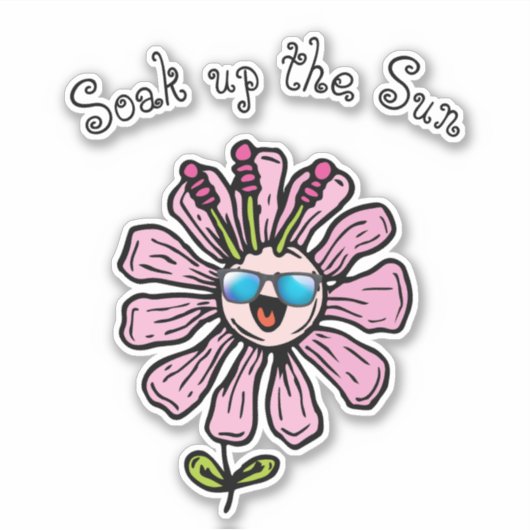 太陽を吸収する シール (正面)