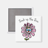 太陽を吸収する マグネット (正面/裏面)