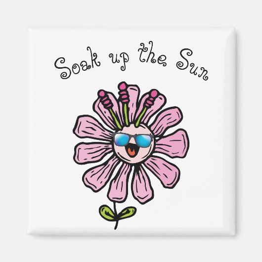 太陽を吸収する マグネット (正面)