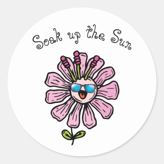 太陽を吸収する ラウンドシール (正面)