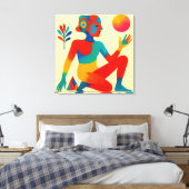 太陽を孕む者 キャンバスプリント (インサイチュ (寝室))