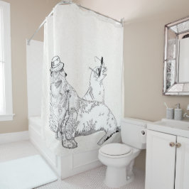 太陽を待っている シャワーカーテン