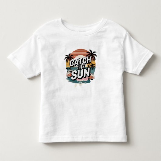 太陽を捕まえる トドラーTシャツ (正面)
