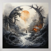 太陽を捕らえる魔女 ポスター (正面)