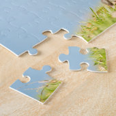 太陽を楽しむボエルボエル犬 ジグソーパズル (側面)