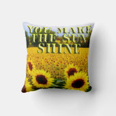 太陽を照らすクッション クッション (裏面)