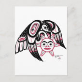 太陽を盗む闇鴉 ポストカード (正面)