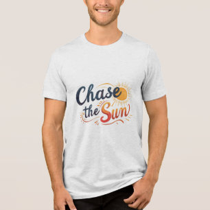 太陽を追う トライブレンドTシャツ