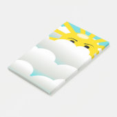 太陽を隠す ポストイット (アングル)