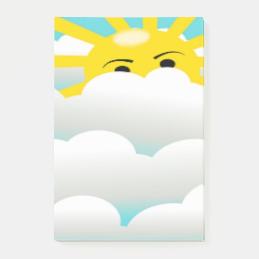 太陽を隠す ポストイット (正面)