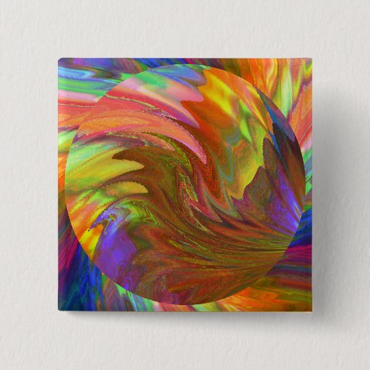 太陽を駆け巡る 缶バッジ (正面)