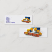 太陽エネルギーの名刺 スキニー名刺 (正面/裏面)