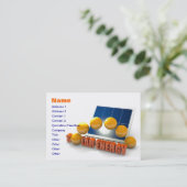 太陽エネルギーの名刺 名刺 (スタンド正面)