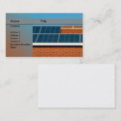 太陽エネルギー/パネル 名刺 (正面/裏面)