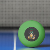 太陽クール眼鏡付きエグストラカエル復活祭うるう年 卓球ボール (ネット)